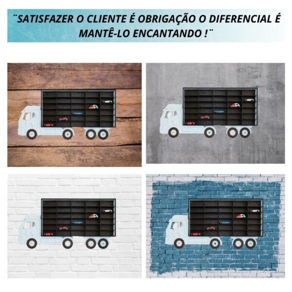 Estante Expositor ENGATE Porta Hotwheels 30 Carrinhos Mdf - Image 5