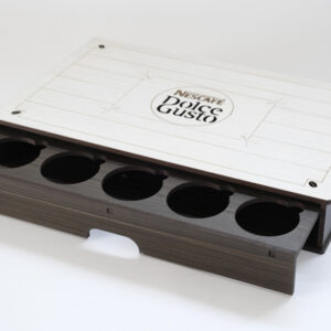 Caixa Porta Cápsulas Café Com Gaveta 31x20cm Dolce Gusto