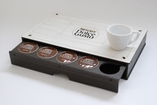 Caixa Porta Cápsulas Café Com Gaveta 31x20cm Dolce Gusto - Image 3