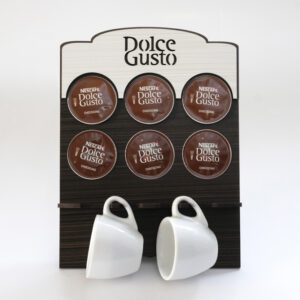 Suporte para Cápsulas café Dolce Gusto - Tabaco