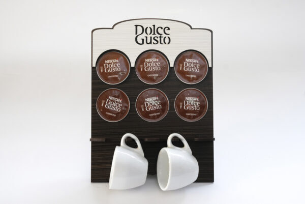 Suporte para Cápsulas café Dolce Gusto - Tabaco