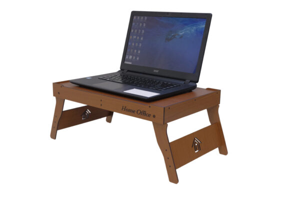 Mesa Suporte para Notebook Articulada Sofá ou Cama Caramelo