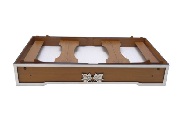 Bandeja Mesa De Cama Com Pés retráteis Para Refeições E Café Da Manhã-Cor Caramelo - Image 3