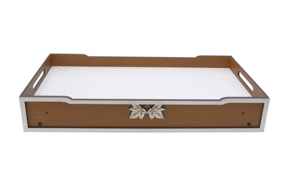 Bandeja Mesa De Cama Com Pés retráteis Para Refeições E Café Da Manhã-Cor Caramelo - Image 4