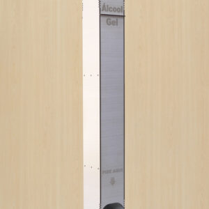 Totem Display Suporte Para Álcool Gel acionamento Pedal