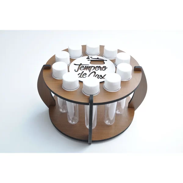 Porta Tempero ¨Tempero De Casa¨ - Caramelo