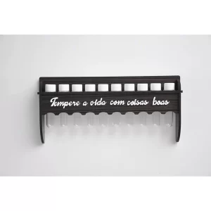 Porta Temperos "Tempere A Vida Com Coisas Boas" - Tabaco