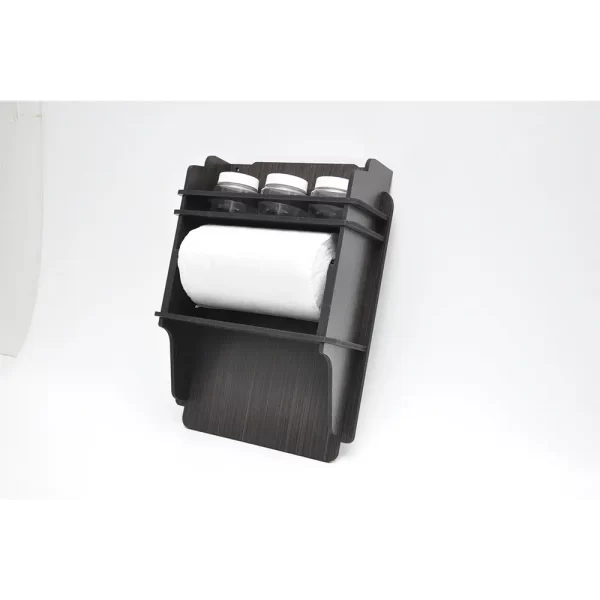Porta Tempero Potes E Rolo - Tabaco - Image 2