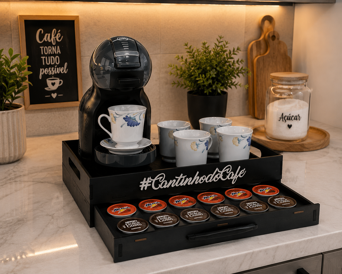Porta-Cápsulas Dolce Gusto Premium | Perli Design